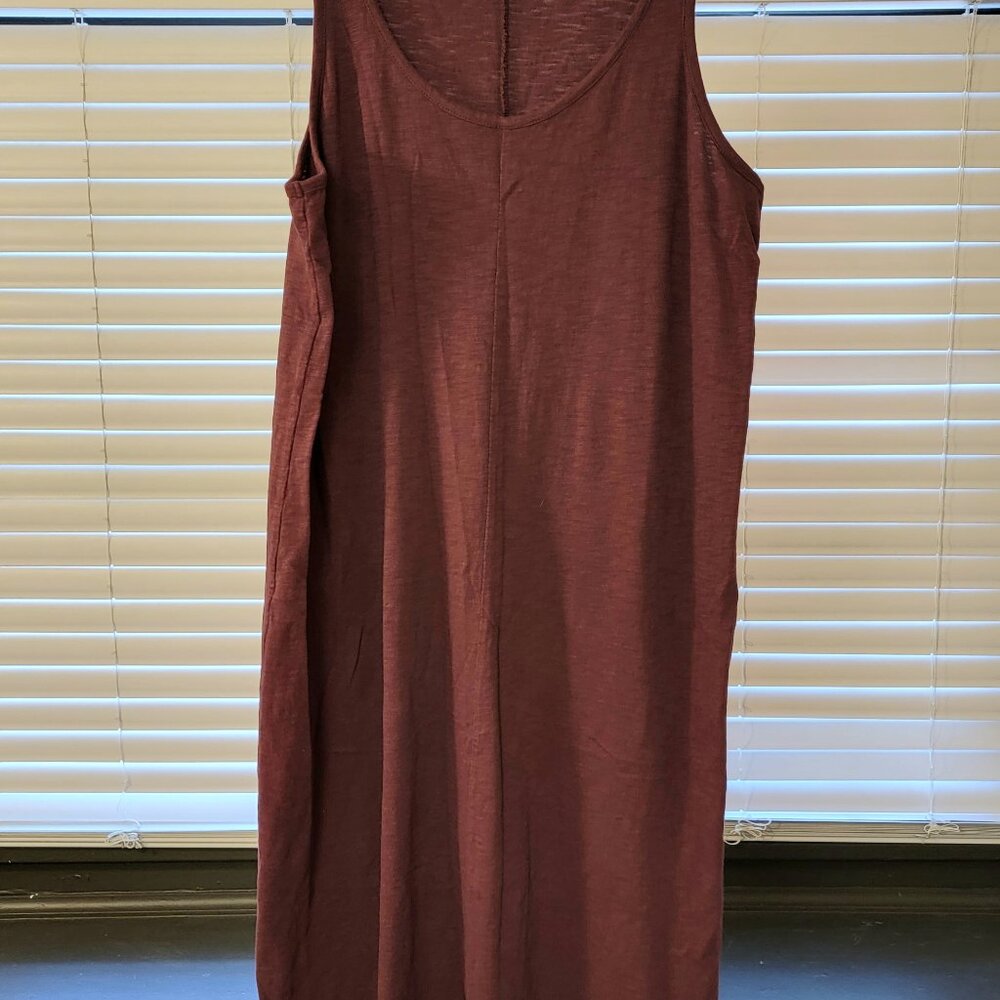 NWOT Gap Sleeveless, Scoopneck Long Dress, Size L Petite